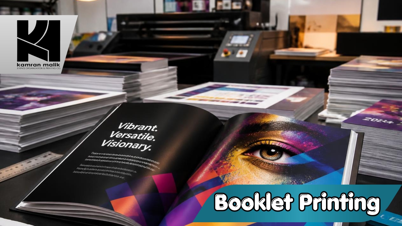 Booklet Printing With Kamran Malik Events