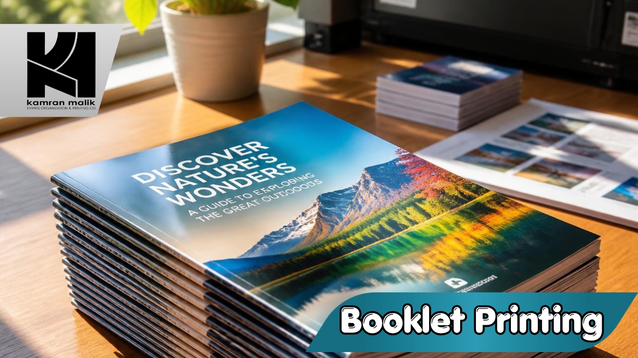 Booklet Printing With Kamran Malik Events