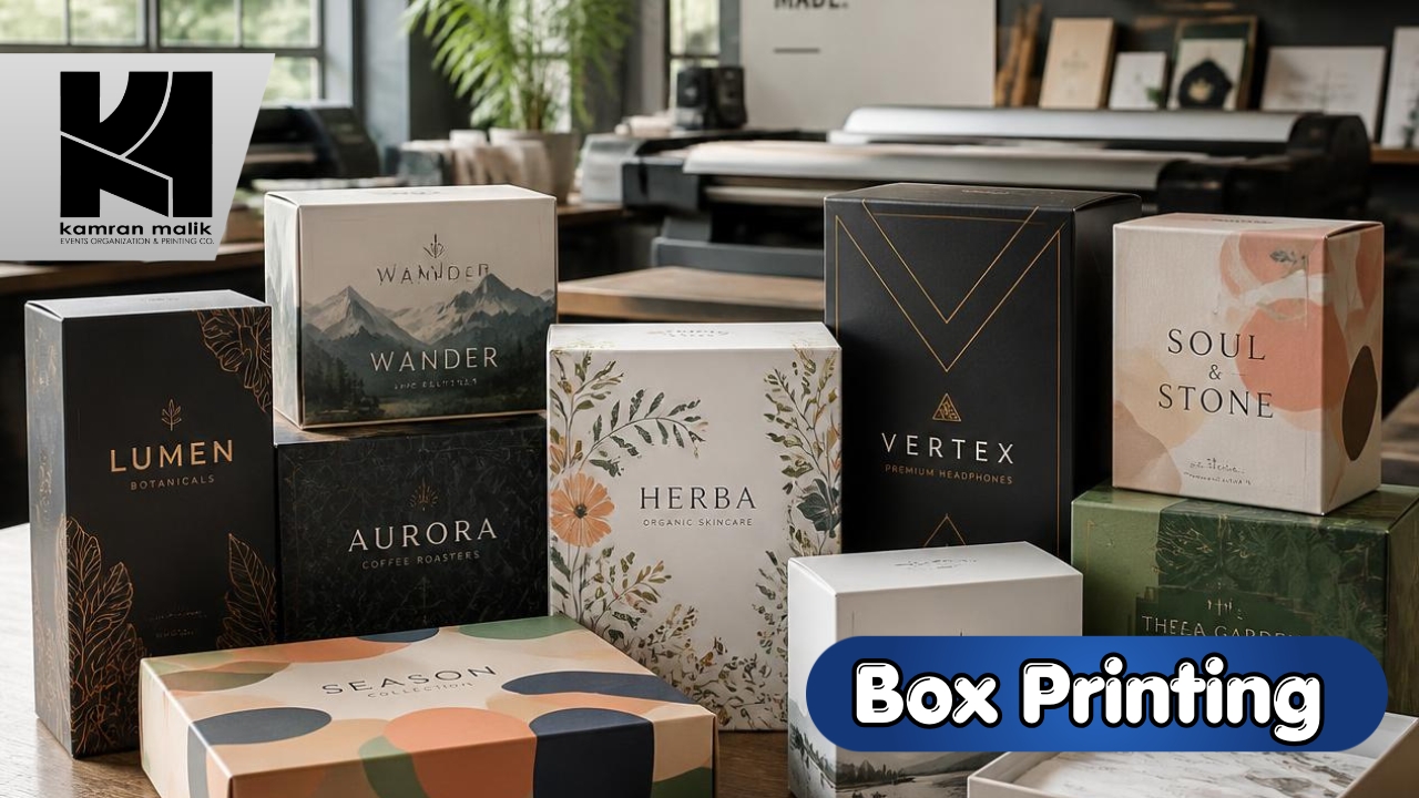 Box Printing With Kamran Malik Events