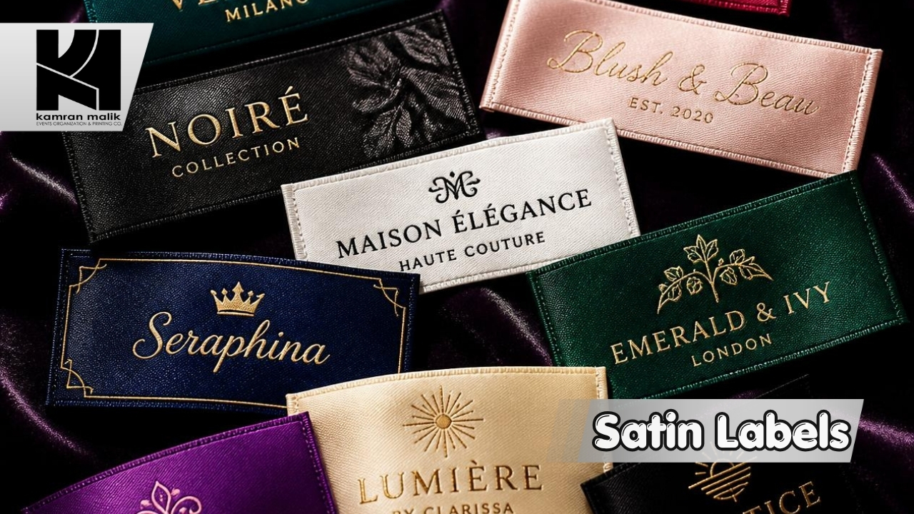 Satin Labels With Kamran Malik Events