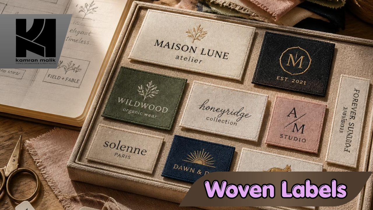 Woven Labels With Kamran Malik Events