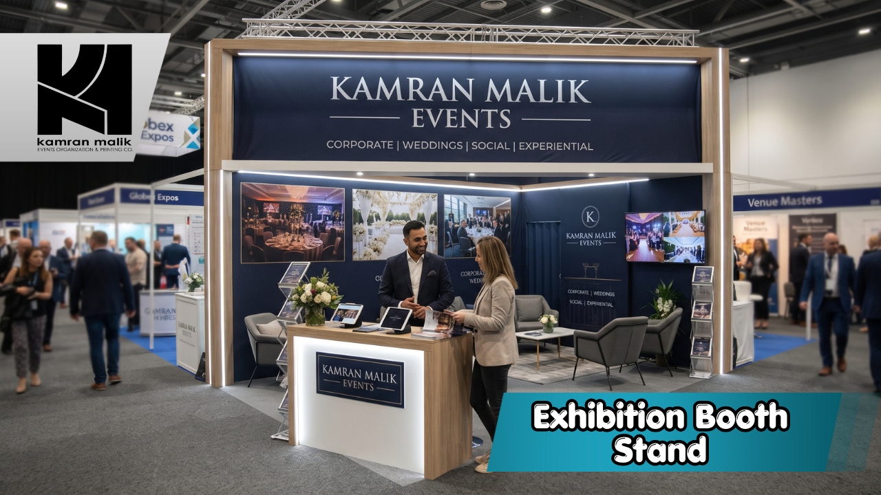 Exhibition Booth Stand With Kamran Malik Events
