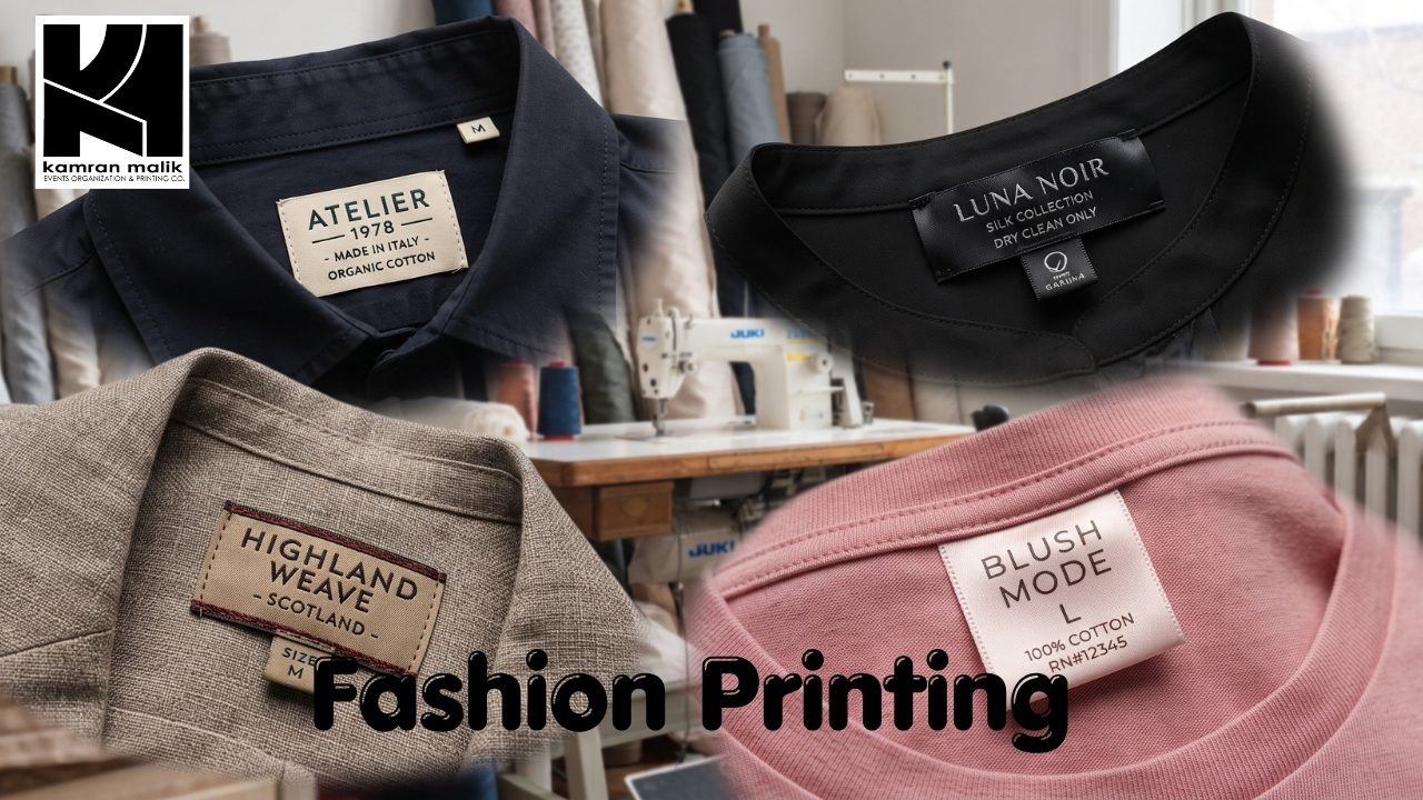 Fashion Printing Ideas With Kamran Malik Events