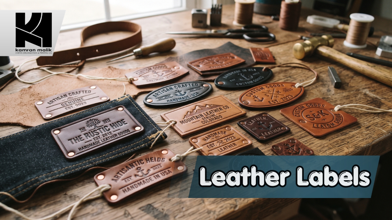 Leather Labels With Kamran Malik Events
