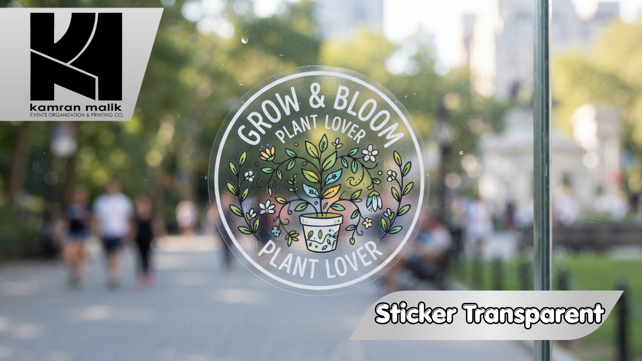 Sticker Transparent With Kamran Malik Events