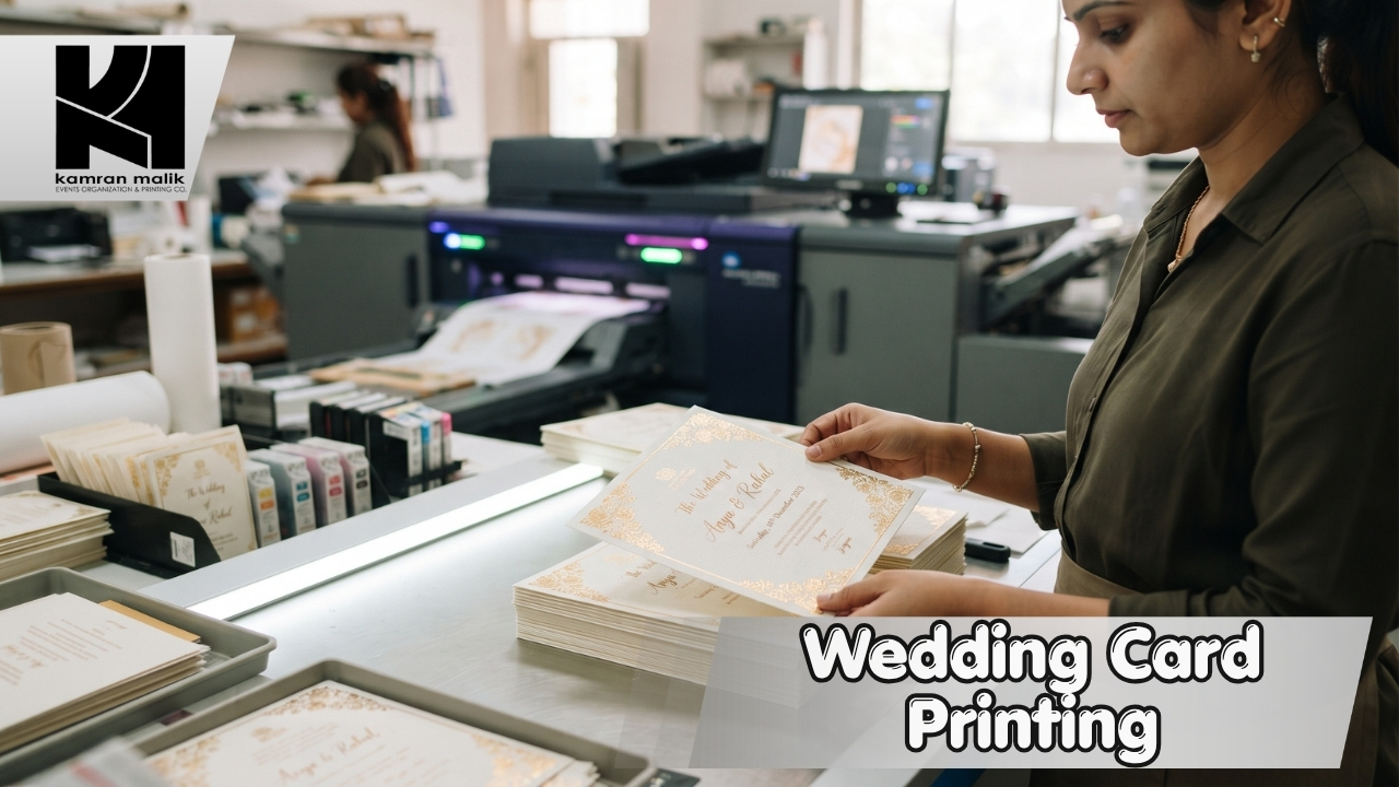 Wedding Card Printing With Kamran Malik Events