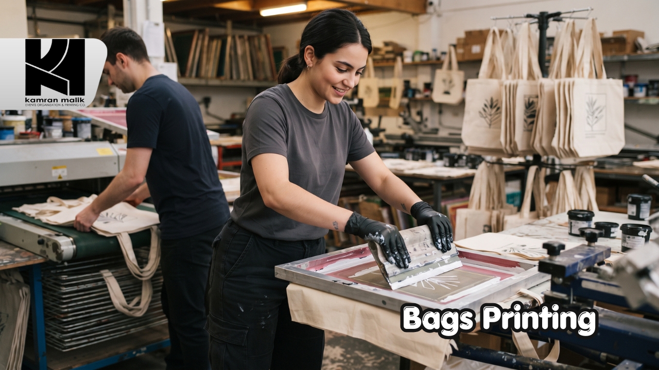 Bags Printing With Kamran Malik Events