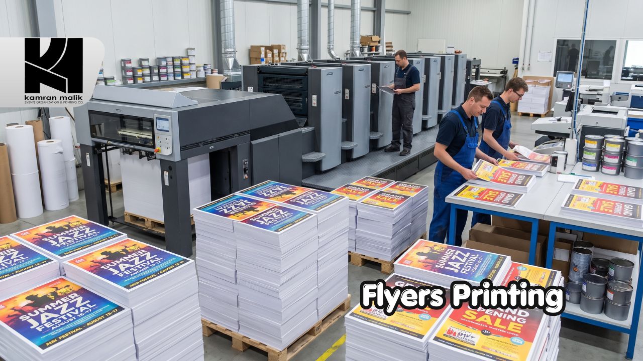 Flyers Printing With Kamran Malik Events