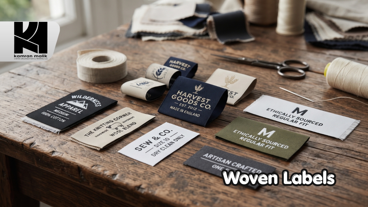 Woven Labels With Kamran Malik Events