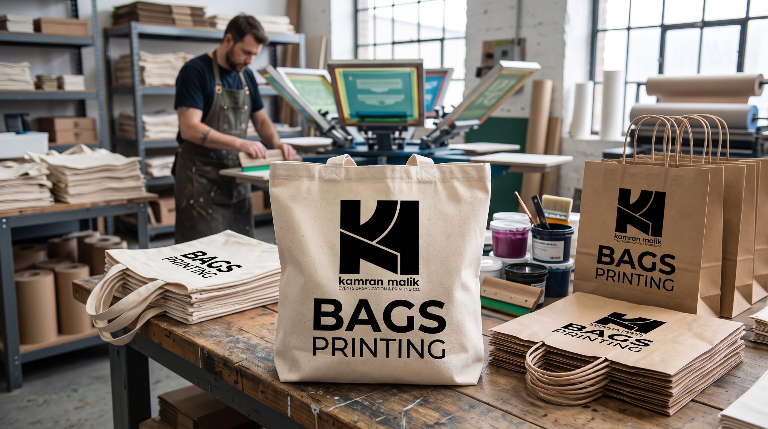 Bags Printing Services for Stylish and Effective Brand Promotion