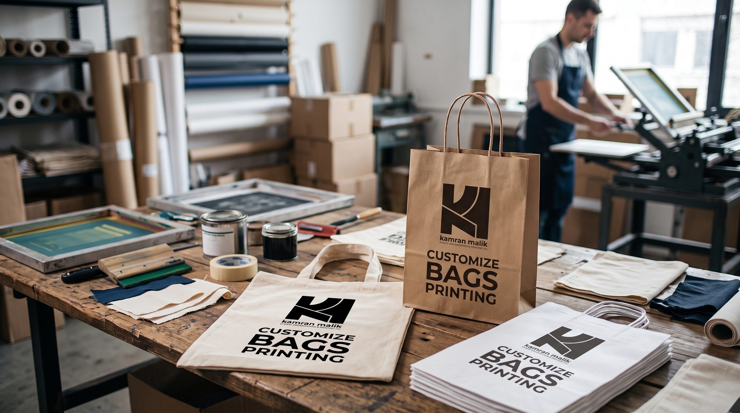 Customize Bags Printing for Effective Branding and Business Promotion