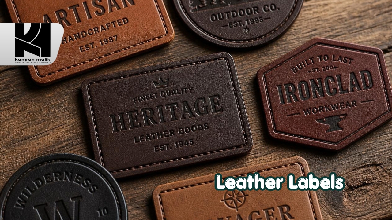 Leather Labels With Kamran Malik Events