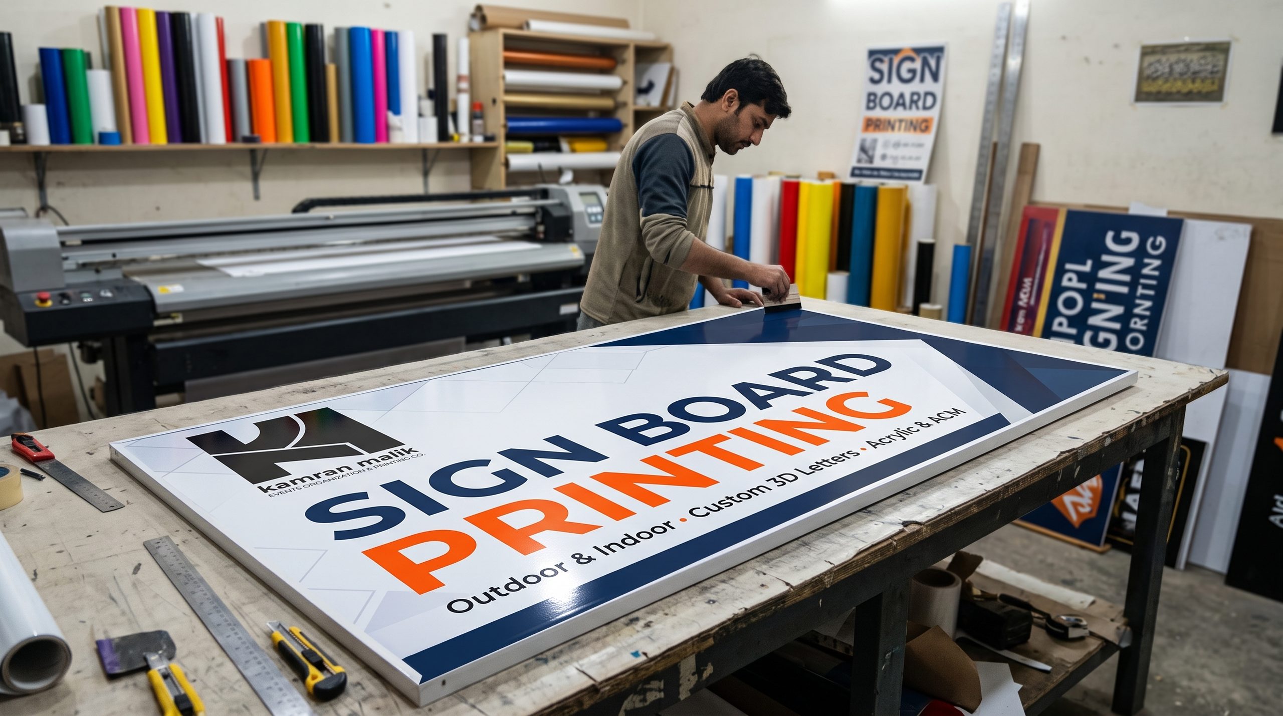 Sign Board Printing Services That Help Businesses Build a Strong Visual Identity