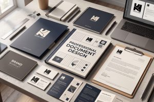 Booklet Printing with Professional Document Design for Lasting Brand Impact